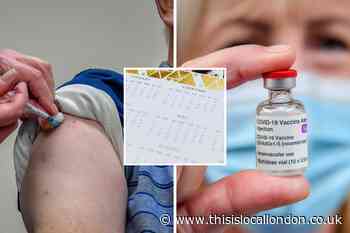 Online tool calculates coronavirus vaccination jab date