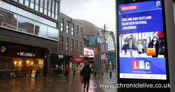 How Newcastle city centre looked on first day of third lockdown