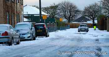 More icy weather on the way overnight after snow and sleet showers