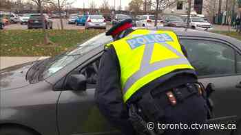 Nearly 90 impaired related arrests made during this year's holiday RIDE program, Toronto police say