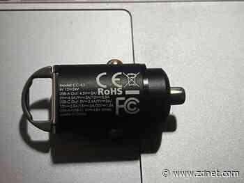 Aukey's dual USB-C/USB-A 30W charger that's no bigger than your thumb