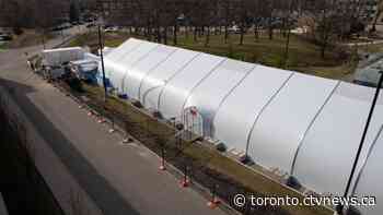 First Ontario COVID-19 field hospital open for patients in Burlington