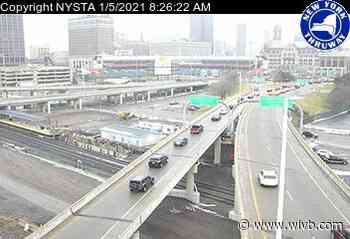 Scene cleared up after accident reportedly involving pedestrian causes delays near Elm and S. Division