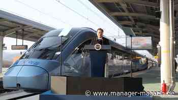 Südkorea nimmt selbst entwickelten Hochgeschwindigkeits-Zug in Betrieb - bis zu 260 km/h schnell