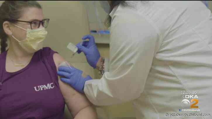 COVID-19 In Pittsburgh: 10 UPMC Health Care Workers Receive 2nd And Final Vaccine Dose