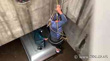 Man rescued from submerged vehicle in Peru