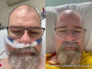 Former anti-masker says he was wrong in video filmed from hospital bed: ‘Just wear a mask’