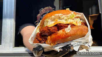 Mico's chicken sandwich made with hottest pepper in the world