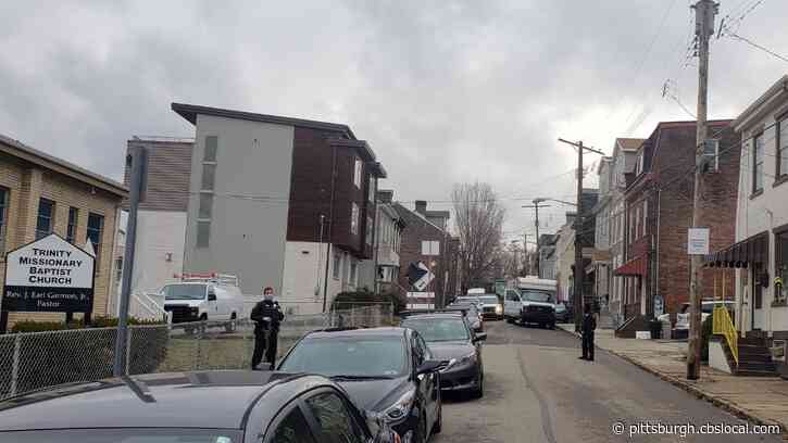 SWAT Surrounds Lawrenceville Row House Searching For Man Suspected Of Throwing Explosive