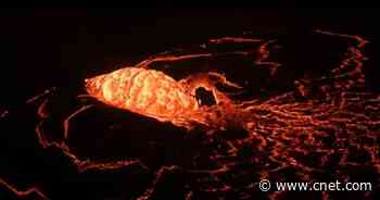 Watch a wild lava 'dome fountain' gush at Hawaii's Kilauea volcano     - CNET
