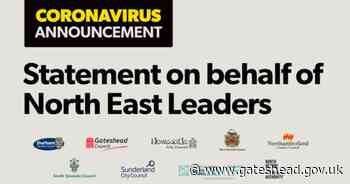 National lockdown required to slow spread of Covid-19 - Gateshead Council
