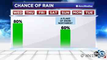 Houston Weather: Cold front brings widespread rain and storms Wednesday - KTRK-TV