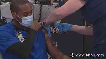 Houston-area health care workers begin getting second COVID-19 vaccine shot - KHOU.com