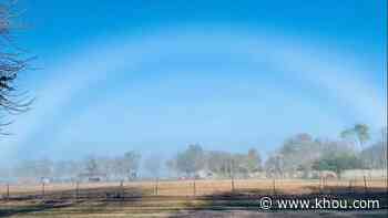 Magical! Rare white rainbow spotted in Needville - KHOU.com
