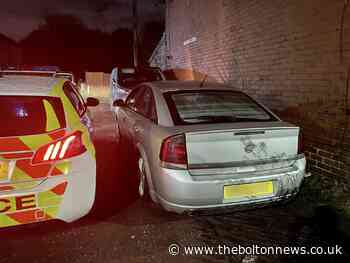 Officers seize false plate car in Breightmet