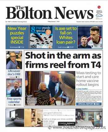 Lancashire Telegraph and Bolton News relaunch with new mastheads - HoldtheFrontPage