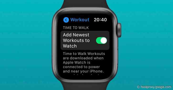 iOS 14.4 beta suggests guided audio walking workouts coming to Apple Watch