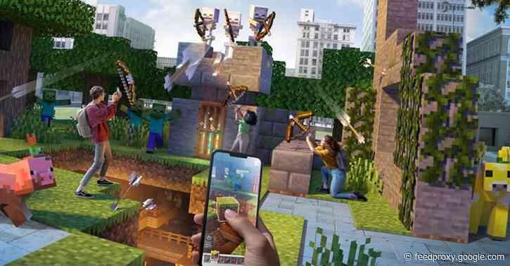 Minecraft Earth AR app shutting down this year despite once being demoed at WWDC