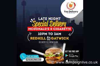 Surrey delivery firm ignores ASA, continues advertising cigarettes