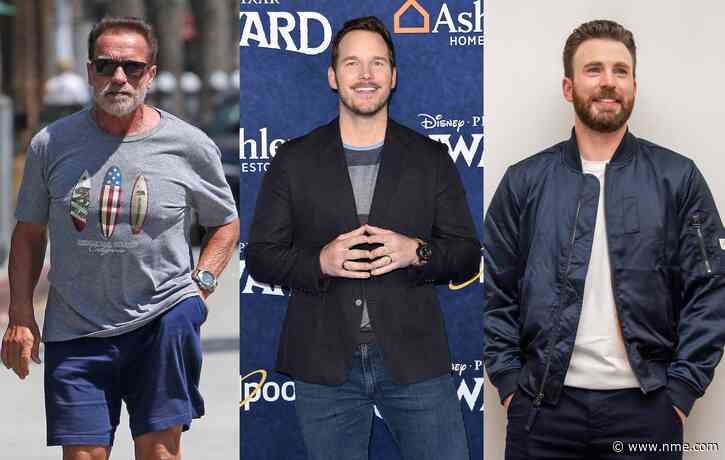 Arnold Schwarzenegger refers to his son in law Chris Pratt as Chris Evans on livestream