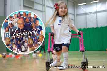 Disabled Daisy, 3, selected for England's Lionhearts squad
