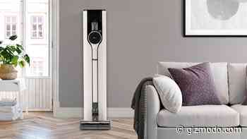 You Have No Excuse When LG's New Stick Vac Sucks Dirt, Mops Floors, and Cleans Itself