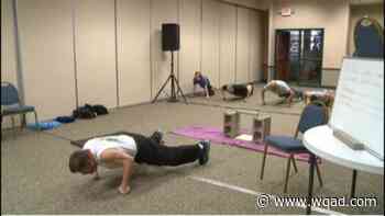 Watch live at 2pm: Moline martial artist to do 828 push-ups and sit-ups in an hour - WQAD.com