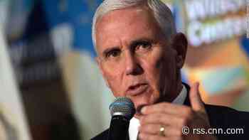 Pence breaks with Trump on Electoral College role