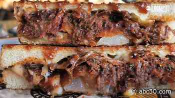 The most decadent grilled cheese sandwiches EVER!