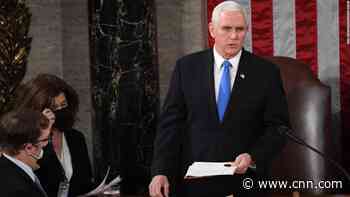 Read: Pence's statement breaking with Trump on the vote count