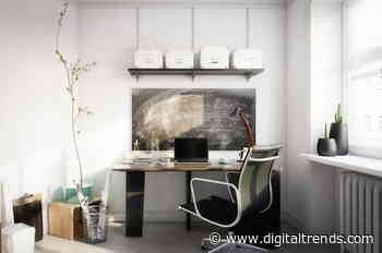 This crazy home office setup costs less than $500 — desk chair included