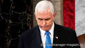 Mike Pence: Vizepräsident verweigert die von Donald Trump geforderte Blockade