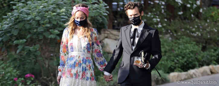 Harry Styles & Olivia Wilde Hold Hands at Jeffrey Azoff's Wedding - See All 62 Photos!