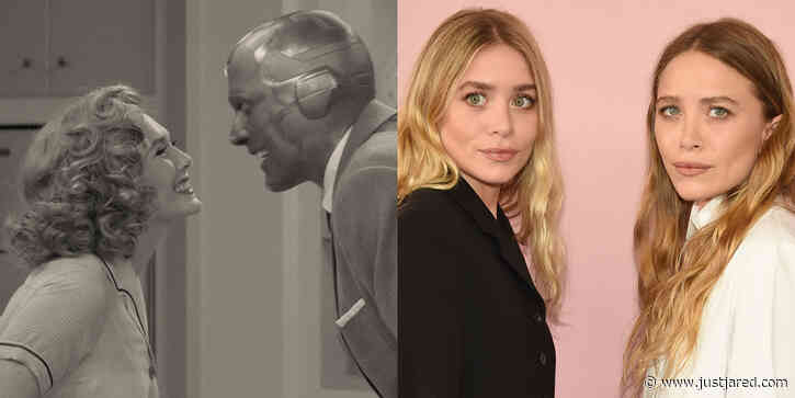 Elizabeth Olsen Reacts to Jimmy Kimmel's Olsen Twins/'WandaVision' Theory!