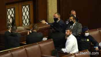 Guns drawn, tear gas deployed amid protests at Capitol