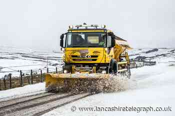 Gritters out in Blackburn as temperatures plunge to -6.5