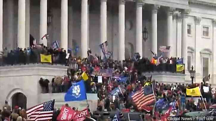 The Latest: Pence calls on protesters to leave Capitol