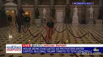 US lawmakers react to DC protest that has locked down the Capitol