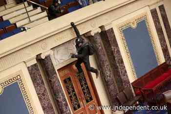 Capitol riots: Dramatic pictures show Trump supporters breaking into building