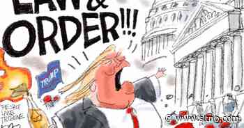 Bagley Cartoon: The Beer Gut Putsch
