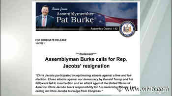 Assemblyman Burke calls for Rep. Chris Jacobs to resign from Congress