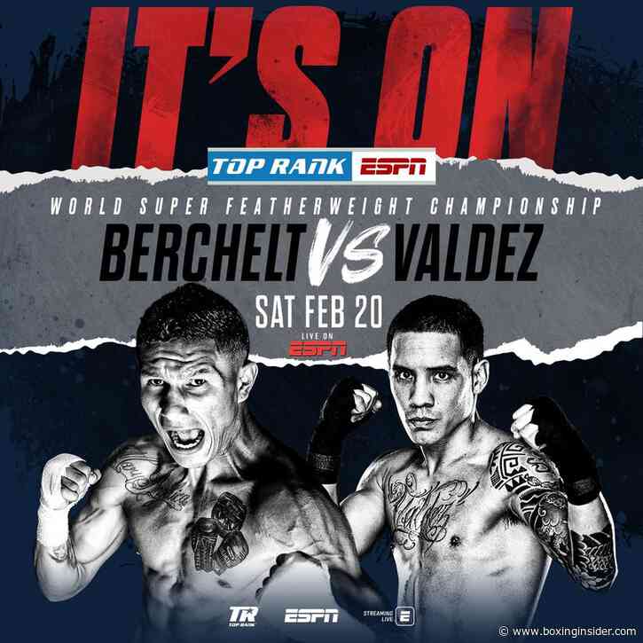 Miguel Berchelt Set To Face Oscar Valdez on February 20th