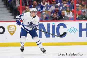 Toronto Maple Leafs Don’t Owe Travis Dermott Anything - Editor In Leaf