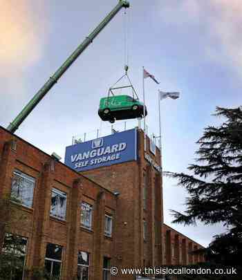 Food charity given prime promotional spot beside A40