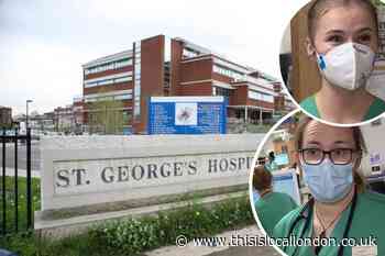 Coronavirus: St Georges Hospital staff feel 'overwhelmed'
