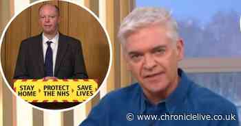 Phillip Schofield rants at Chris Whitty over bleak COVID prediction