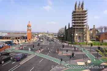 Junction improvement work and creating cycle lanes to start in town centre next week