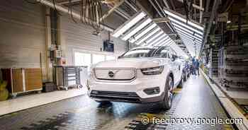 Volvo's second EV to enter production in 2021 as sales recover     - Roadshow