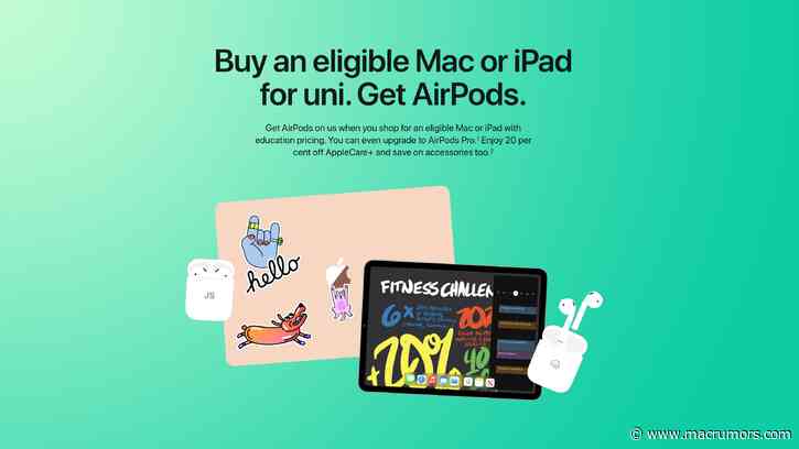 Apple Launches Annual 'Back to University' Promo in Australia, New Zealand, South Korea and Brazil