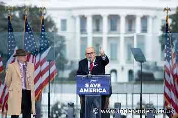 Giuliani pushed senators to block Biden victory even after riots began, misdialed voicemail reveals